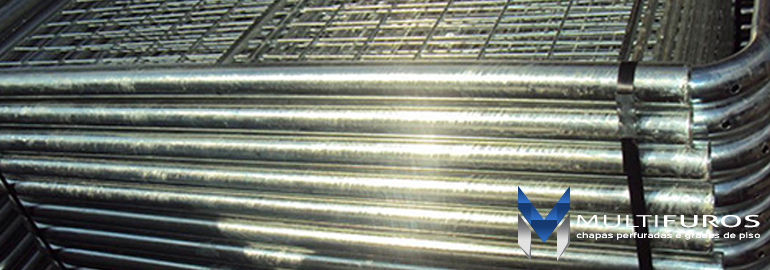 Perfuração de Chapas, Empresa de Perfuração de Chapas - Multifuros Gradil Tubular